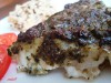 Рыба, запеченая под соусом Песто