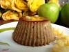 Маффины из печени и груши с яблочным соусом