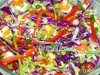 Салат с краснокочанной капустой и...