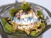 Мороженое с печеньем,орехами и киви