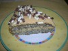 Mohntorte mit Karamellcreme