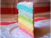 Rainbow cake -  