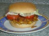 Cryspy chicken burger    