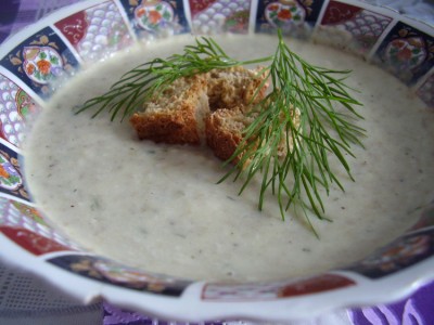 Грибной крем-суп от Валентины-Валёк