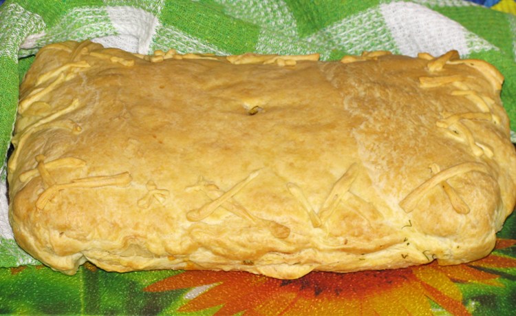 «Пирог из слоеного теста со слоеной начинкой» от Nasya