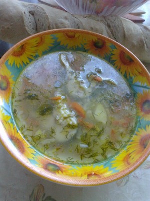 суп из скумбрии