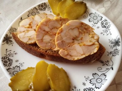 Колбаса куриная : Закуски и бутерброды