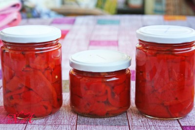 Перец,запеченный,консервированный по-испански,закуски с ним ...