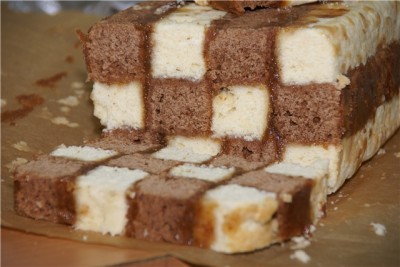 Кекс «Шахматный» : Выпечка сладкая