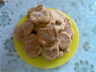 Банановое печенье без растительного масла : Вегетарианская и постная кухня