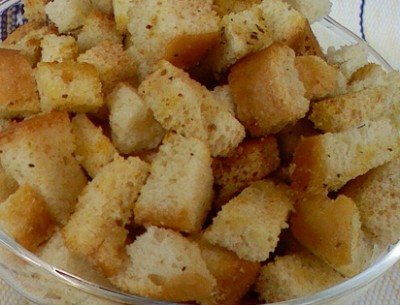 Домашние соленые сухарики к пиву : Закуски и бутерброды