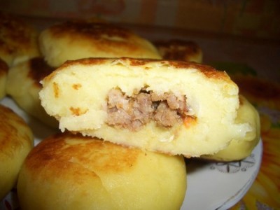 Зразы картофельные с мясом (мои вариант) : Вторые блюда