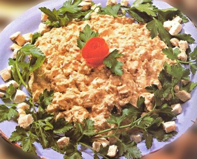 Курица по-черкезски (турецкая кухня). 8 идей подачи : Закуски и бутерброды