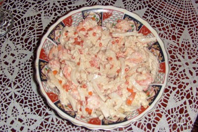 Салат с мясом криля eCookie.ru
