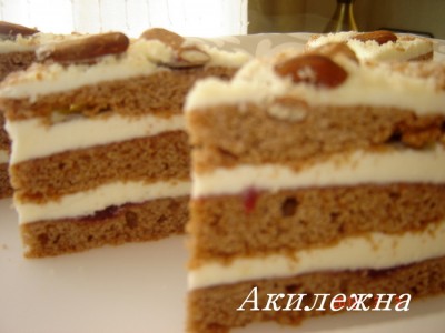 Пирожное «Медовая магия» : Торты, пирожные