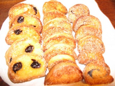 Сахарные сухари с маком и изюмом : Выпечка сладкая