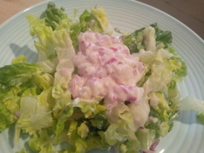 Салат с луковым соусом : Салаты