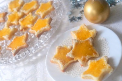 Печенье с апельсиновым желе : Выпечка сладкая